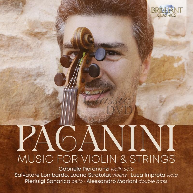 Paganini: Music for Violin & Strings (CD)