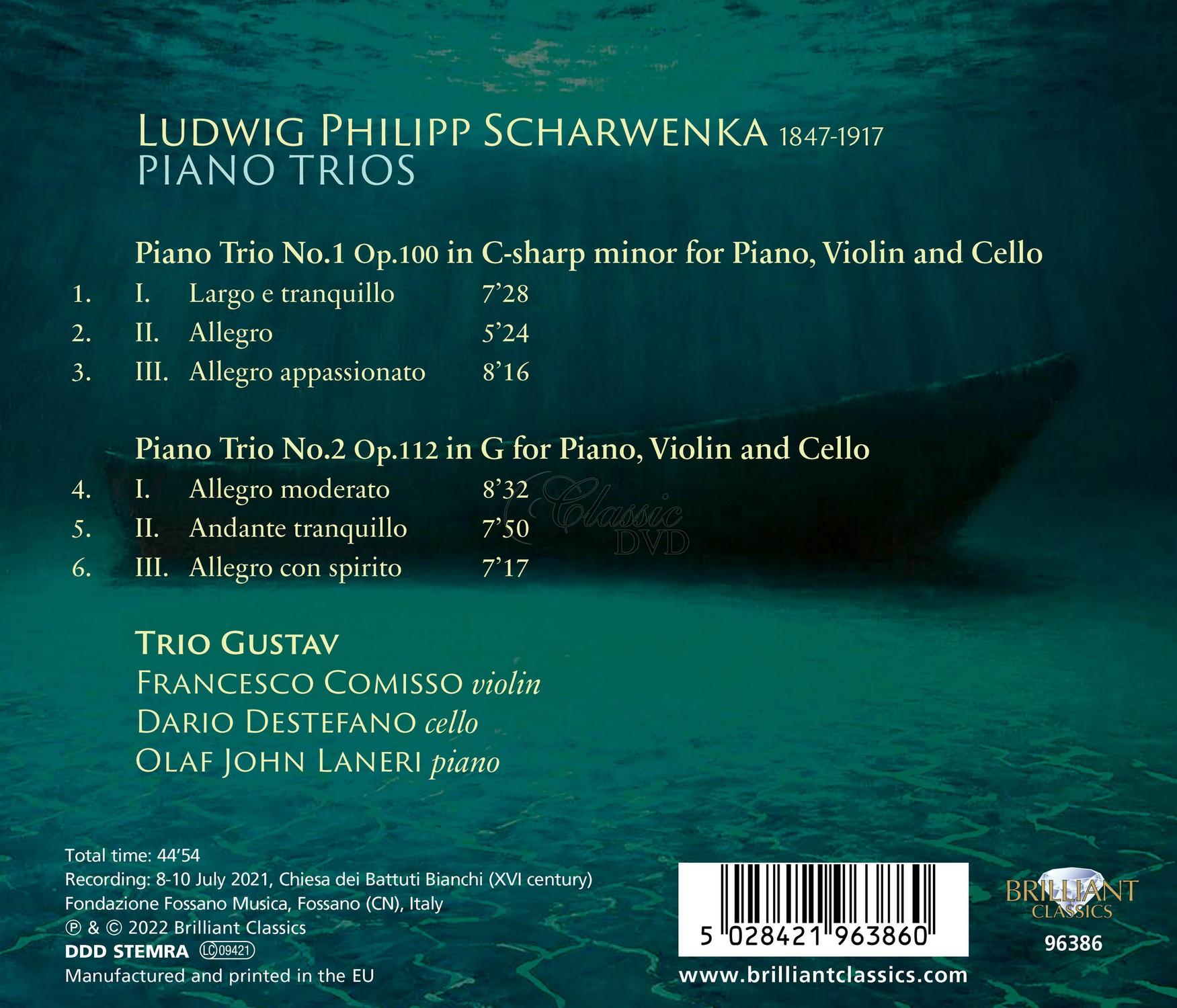 Scharwenka: Piano Trios (CD)