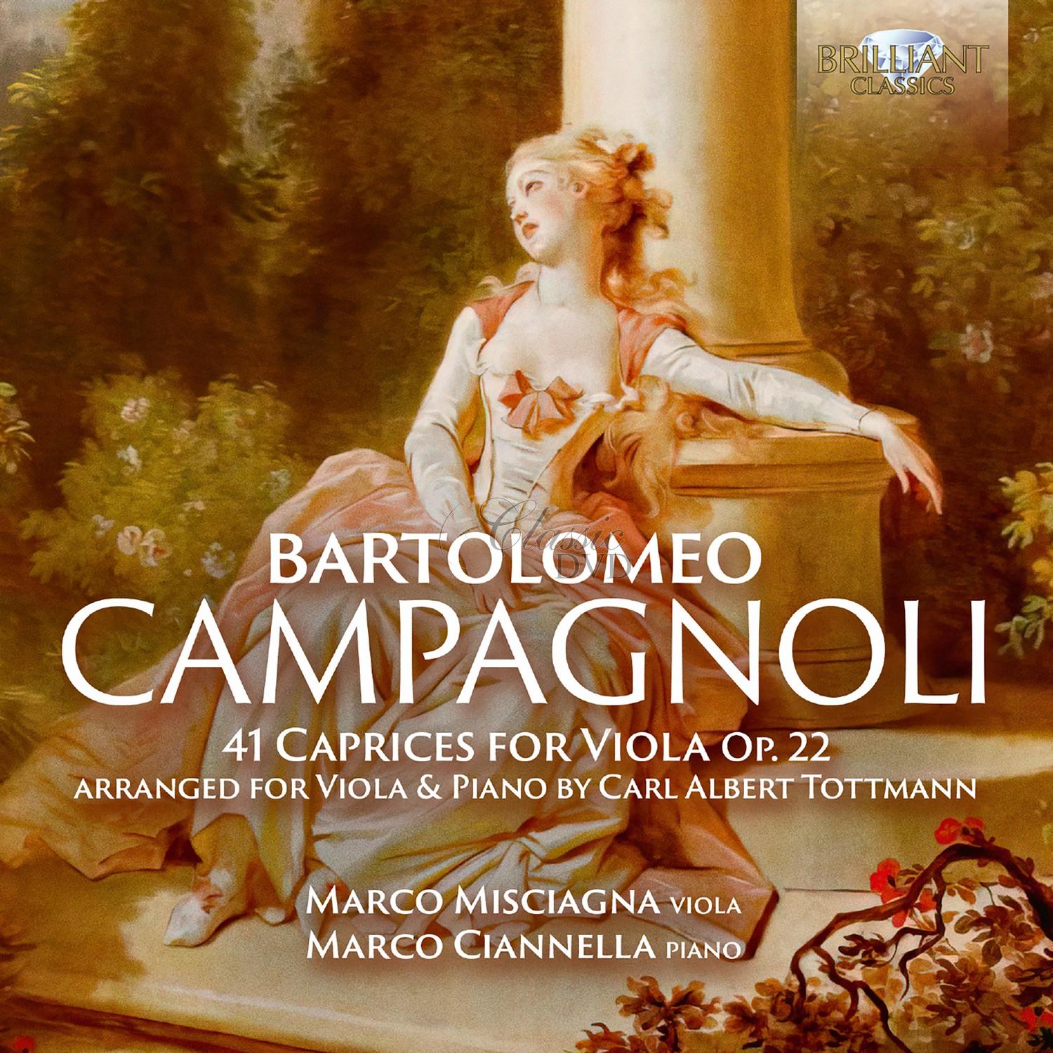 Campagnoli: 41 Caprices Op.22 (2CD)