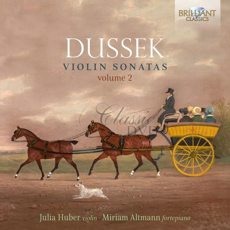 Dussek: Violin Sonatas, volume 2 (CD)
