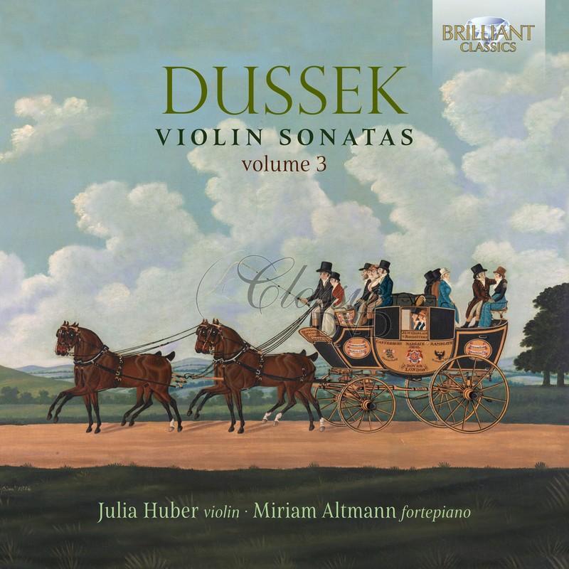 Johann Ladislaus Dussek: Violin Sonatas, volume 3 (CD)