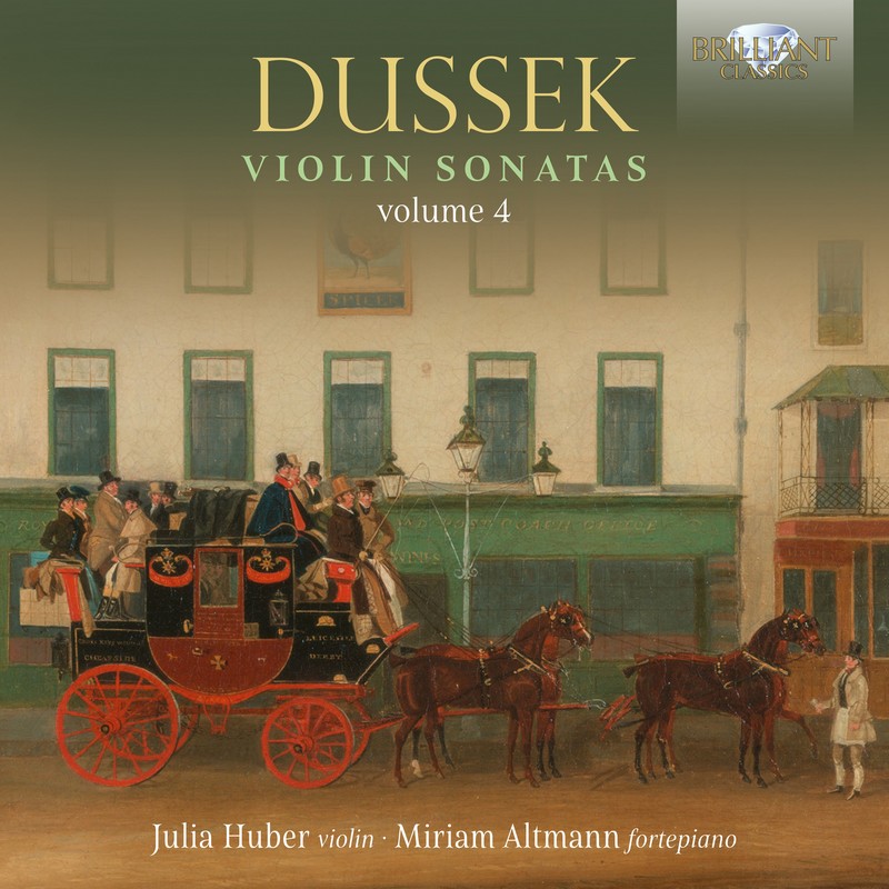 Dussek: Violin Sonatas, Volume 4 (CD)