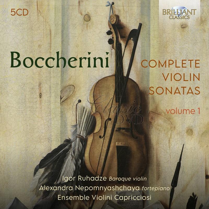 Boccherini: Complete Violin Sonatas, volume 1 (5CD)