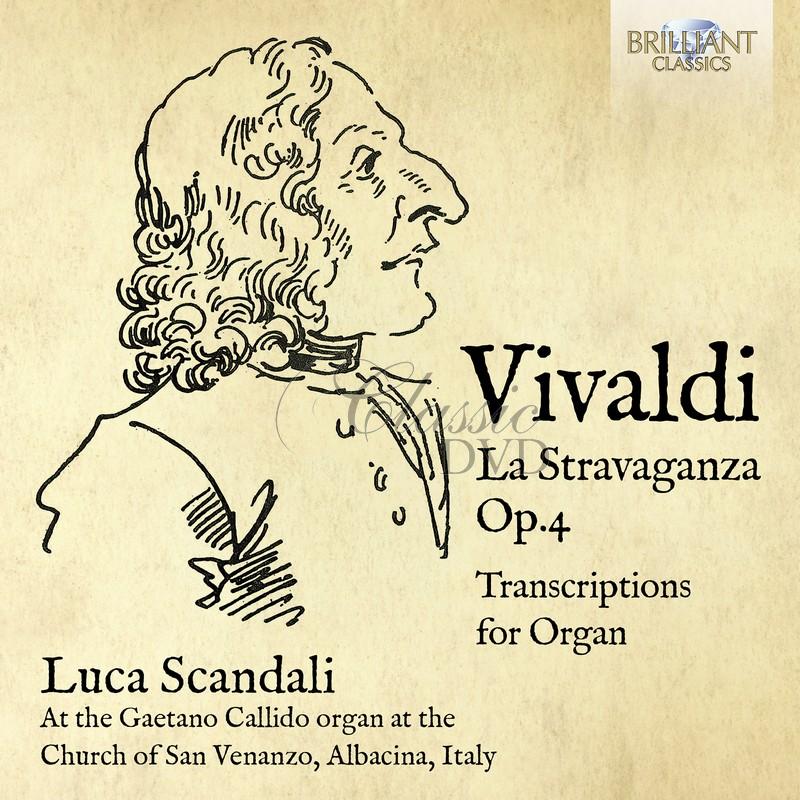 Vivaldi: La Stravaganza Op.4, Transcriptions for Organ (CD)