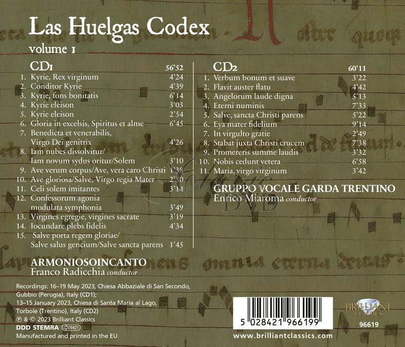 Las Huelgas Codex, Vol.1 (2CD)