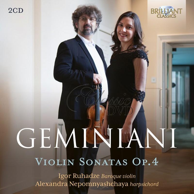 Francesco Geminiani: Violin Sonatas Op.4 (2CD)