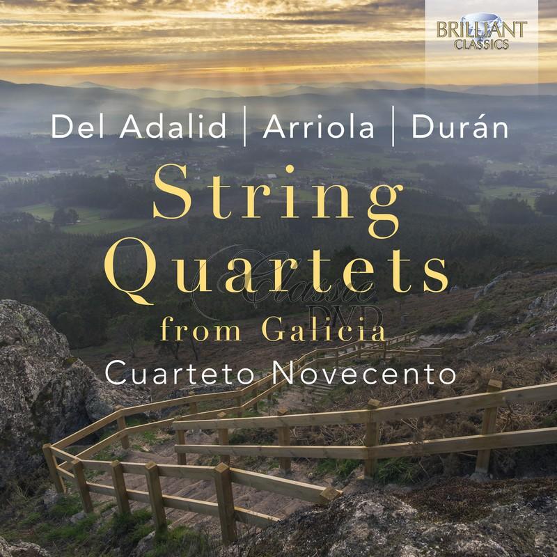 String Quartets by Del Adalid, Arriola, Durán (CD)