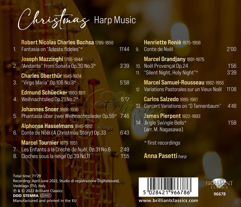Christmas Harp Music (CD)