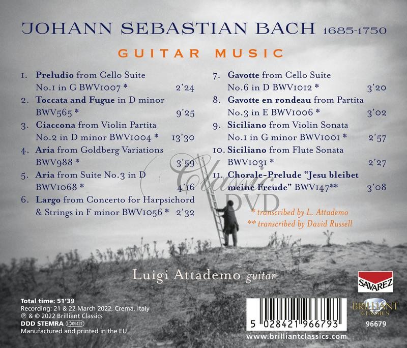 J.S. Bach: Guitar Music (CD)
