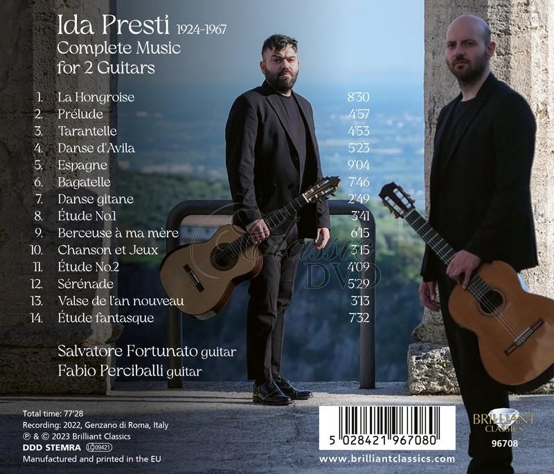 Ida Presti: Complete Music for 2 Guitars (CD)