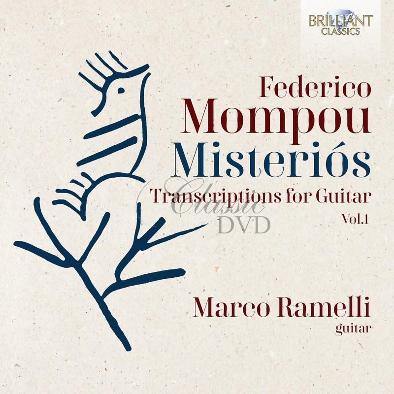 Federico Mompou: Misteriós, Transcriptions for Guitar, vol.1 (CD)