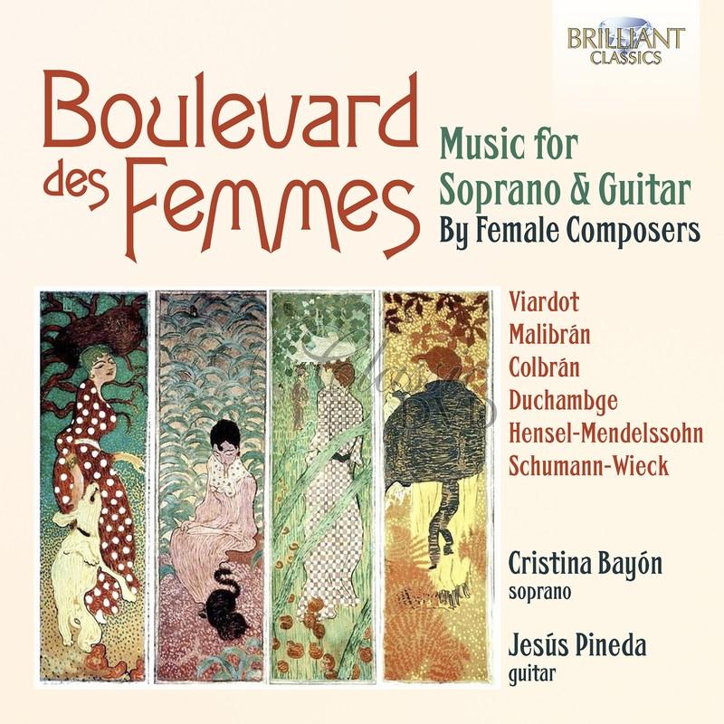 Music for Soprano & Guitar, by 19th Century Female Composers (CD)