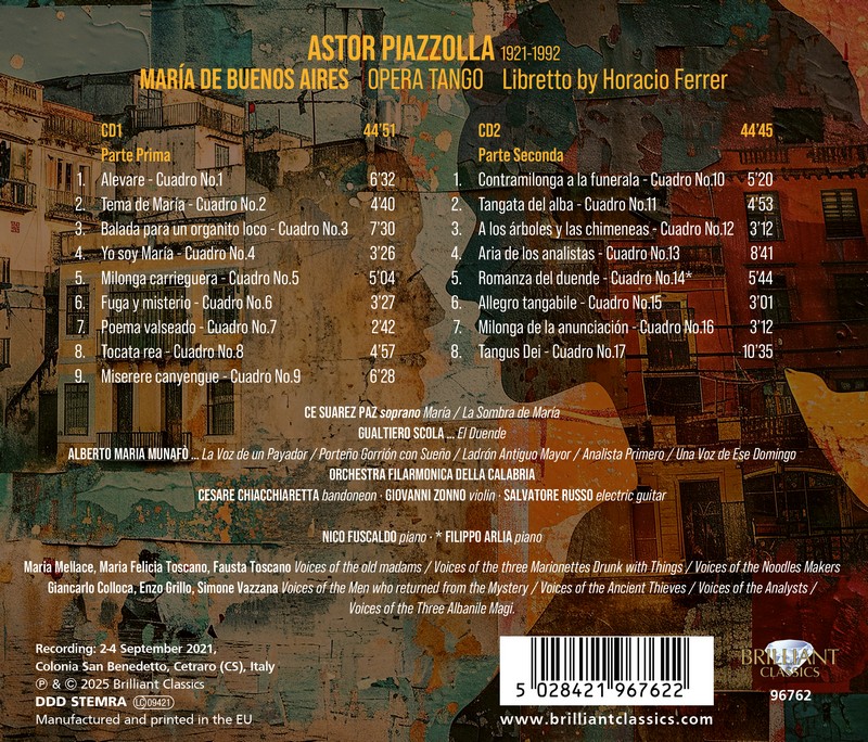 Piazzolla: María De Buenos Aires (2CD)