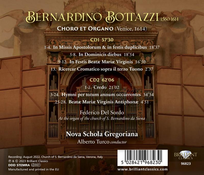 Bottazzi: Choro et Organo (2CD)