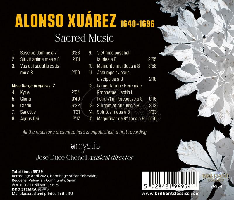 Xuáres: Sacred Music (CD)