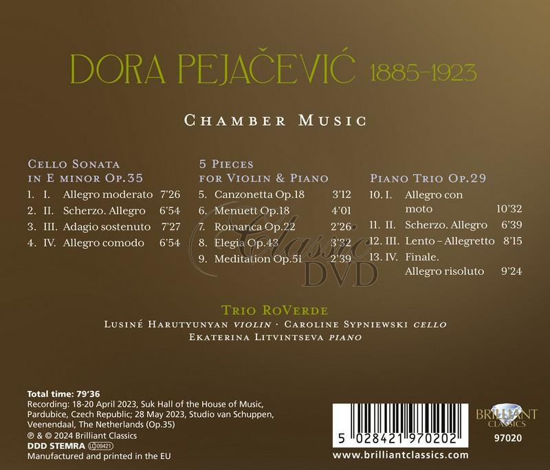 Dora Pejačević: Chamber Music (CD)