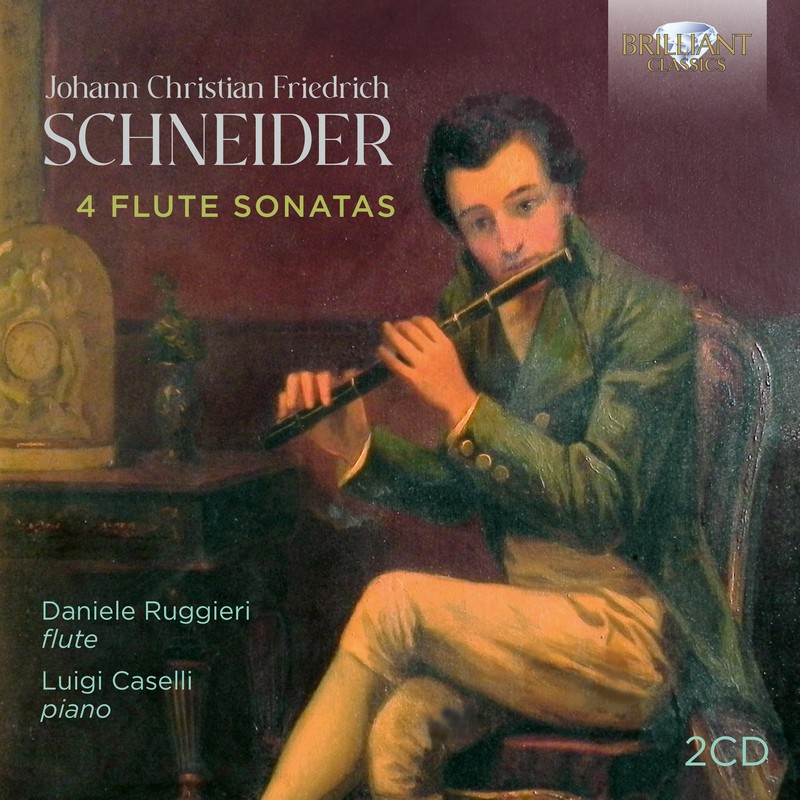 Schneider: 4 Flute Sonatas (2CD)