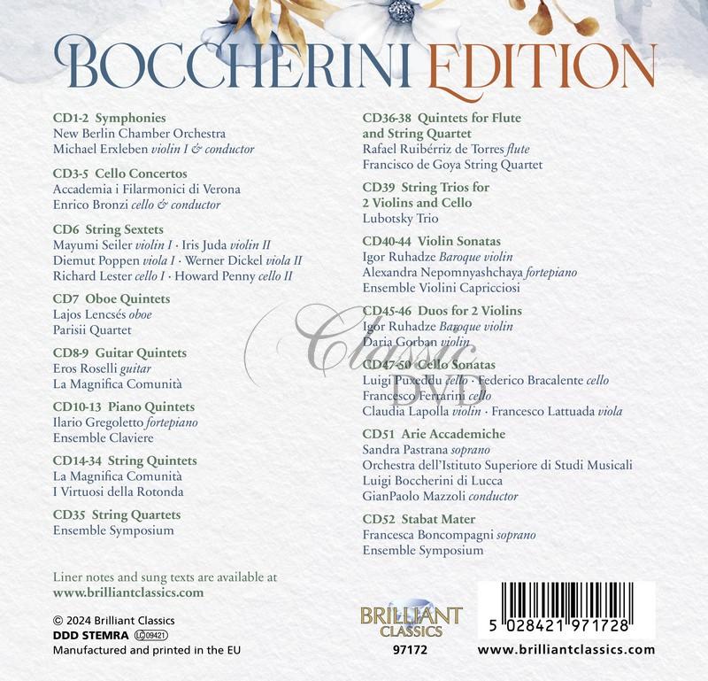 Boccherini Edition (52CD)