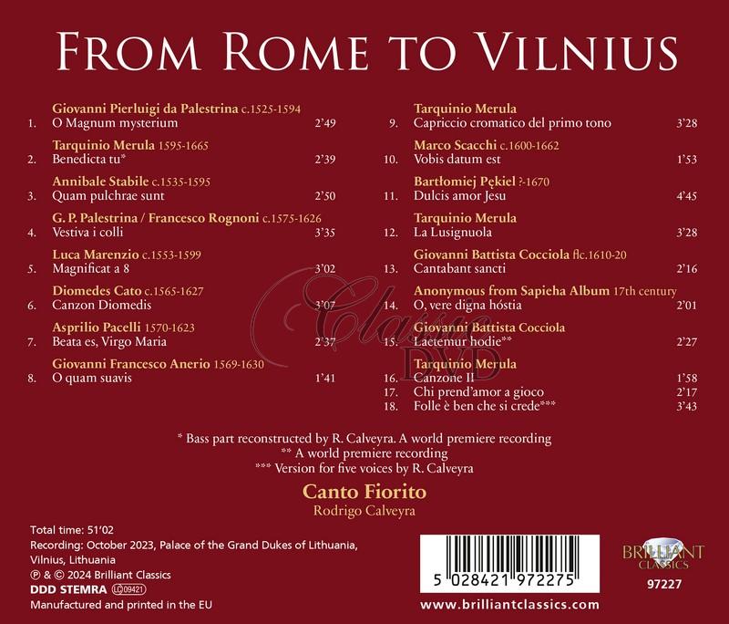 From Rome to Vilnius (CD)