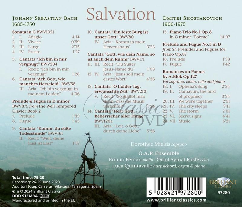 J.S. Bach / D. Shostakovich: Salvation (CD)