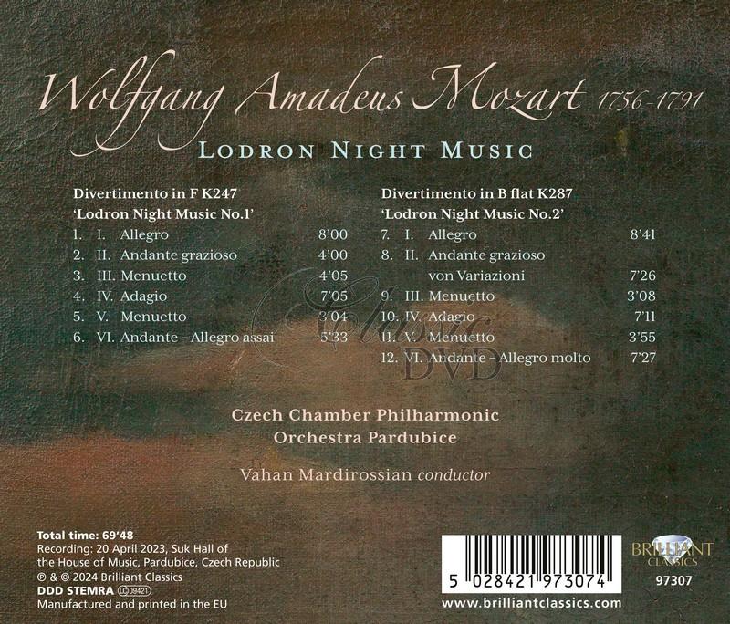 Wolfgang Amadeus Mozart: Lodron Night Music, Divertimenti K247 & 287 (CD)
