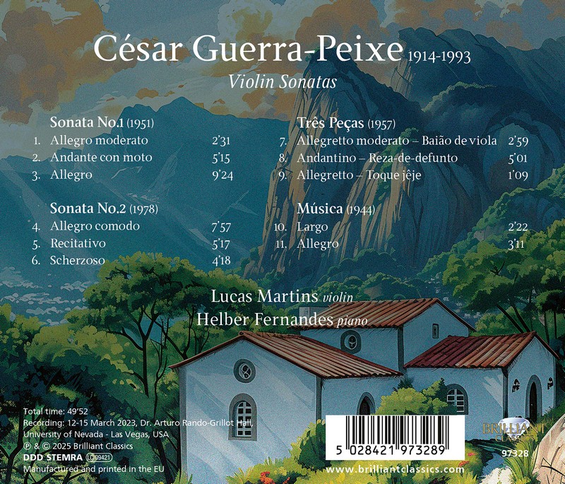 Guerra-Peixe: Violin Sonatas (CD)