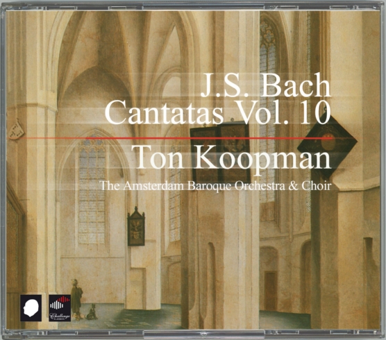 BACH,J.S.: Kantáty Vol.10 (Ton Koopman) (3CD)