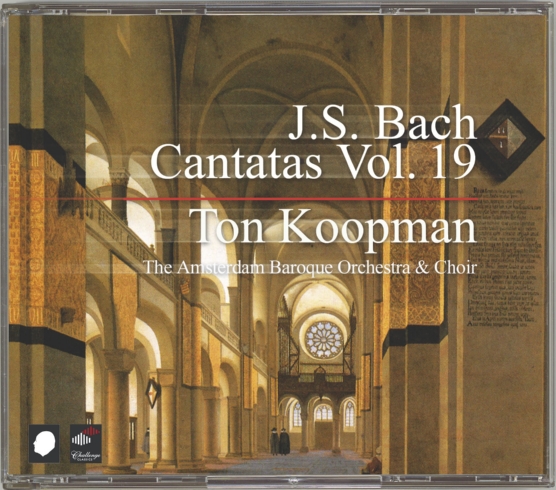 BACH,J.S.: Kantáty Vol.19 (Ton Koopman) (3CD)