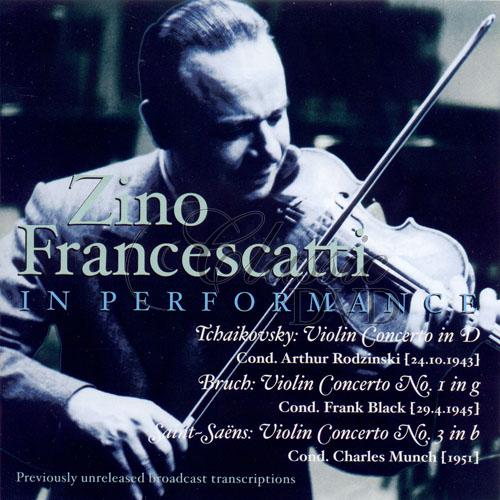 ZINO FRANCESCATTI: Historic performances (CD)