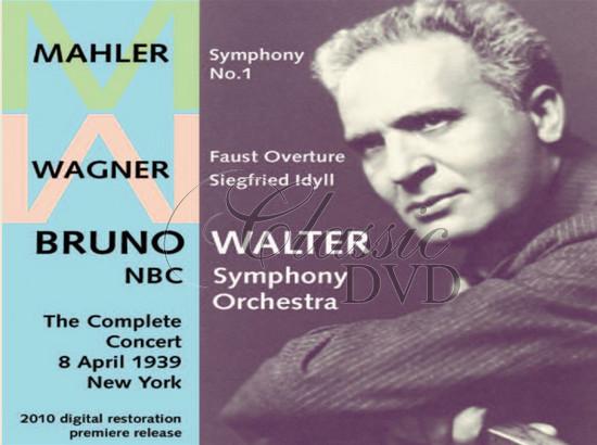 BRUNO WALTER: Conducts Mahler & Wagner (CD)