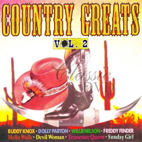 COUNTRY GREATS VOL.2: Originální nahrávky (CD)
