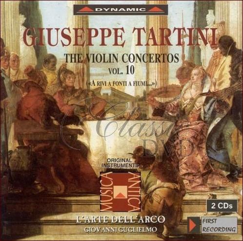 TARTINI,G.: The Violin concertos vol.10 (CD)