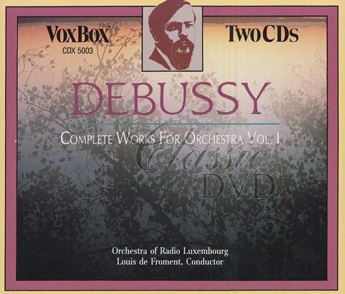 DEBUSSY,C.: Complete works for orchestra Vol.1 (2CD)