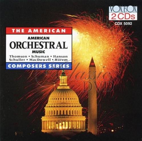 THOMSON-SCHUMAN-HANSON: American orchestral music (2CD)