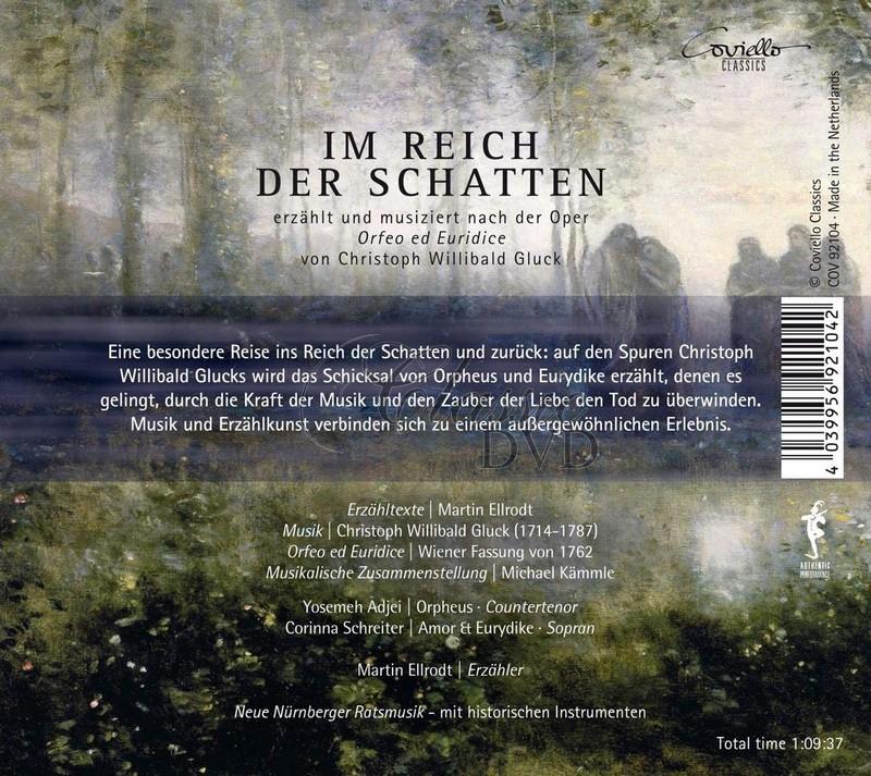 IM REICH DER SCHATTEN after the opera Orfeo and Euridice by Gluck (CD)