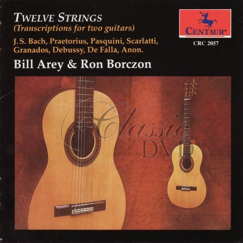 BACH-PRAETORIUS-PASQUINI: Transcriptions for 2 guitars (CD)