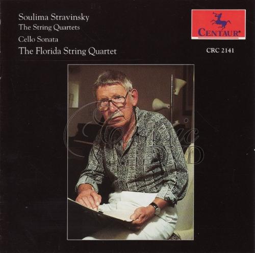 STRAVINSKY,S.: String quartets; Cello sonata (CD)