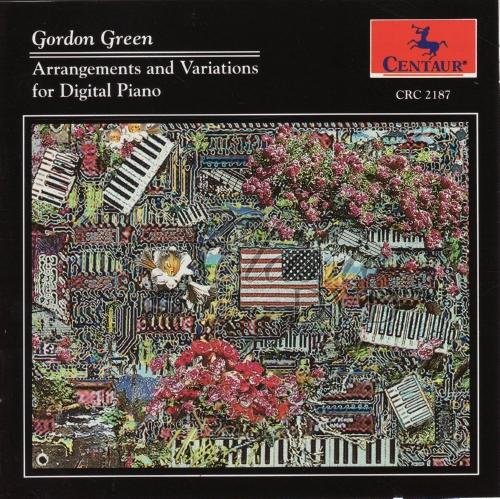 GORDON GREEN: Arrangements & Variations for Digital piano (CD)