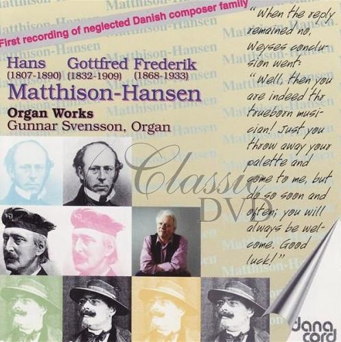 MATTHISON-HANSEN: Organ works (CD)