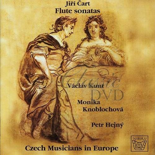 JIRI CART (GEORG ZART): Flute Sonatas. Vaclav Kunt. Petr Hejny. Monika Knoblochova (CD)