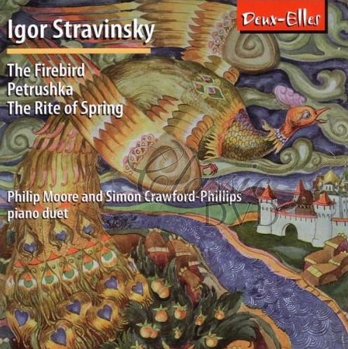 STRAVINSKY,I.: Pták Ohnivák - The Firebird. Piano duet (CD)
