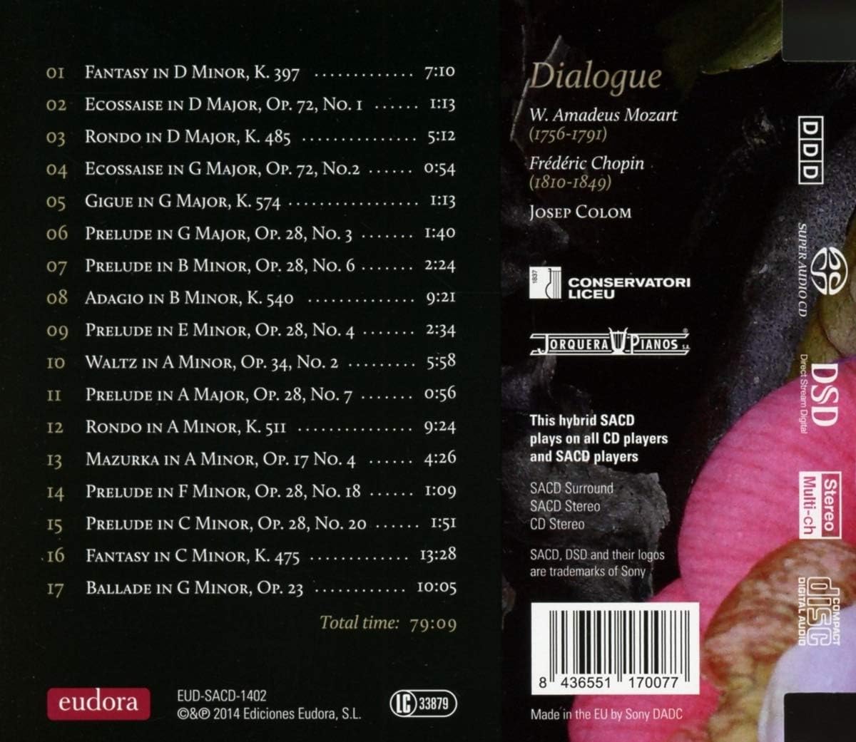 Josep Colom - Dialogue: Mozart, Chopin (SACD)
