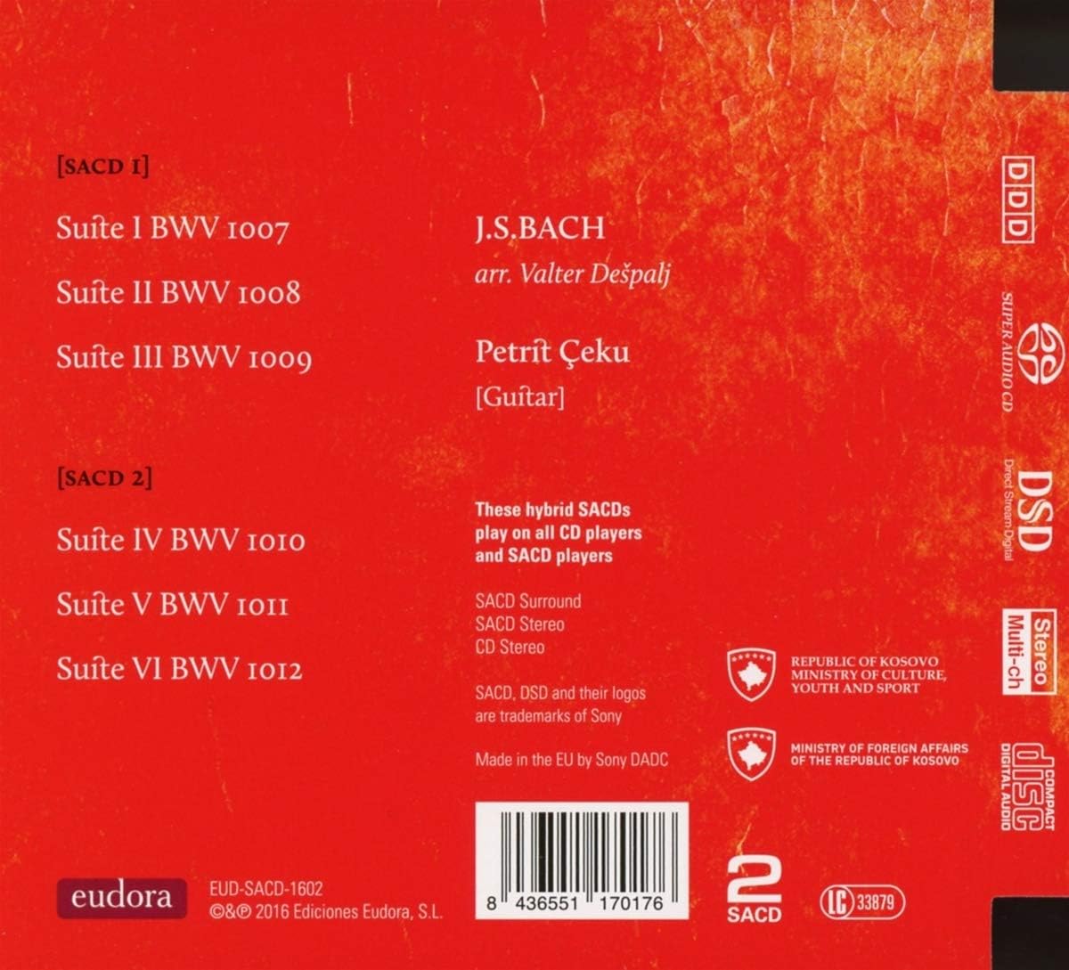 The Cello Suites (2SACD)