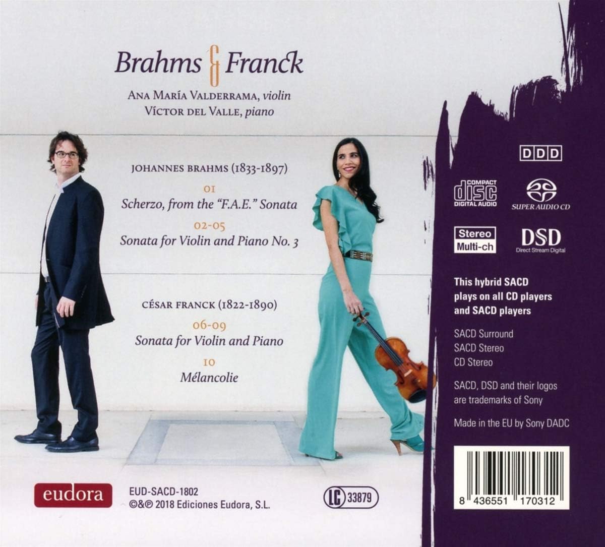 Brahms & Franck - Works for Violin & Piano (SACD)