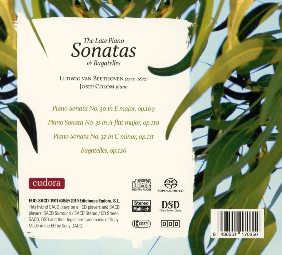 Beethoven: The Late Piano Sonatas & Bagatelles (SACD)