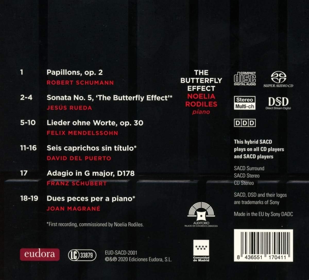 Noelia Rodiles - The Butterfly Effect (SACD)