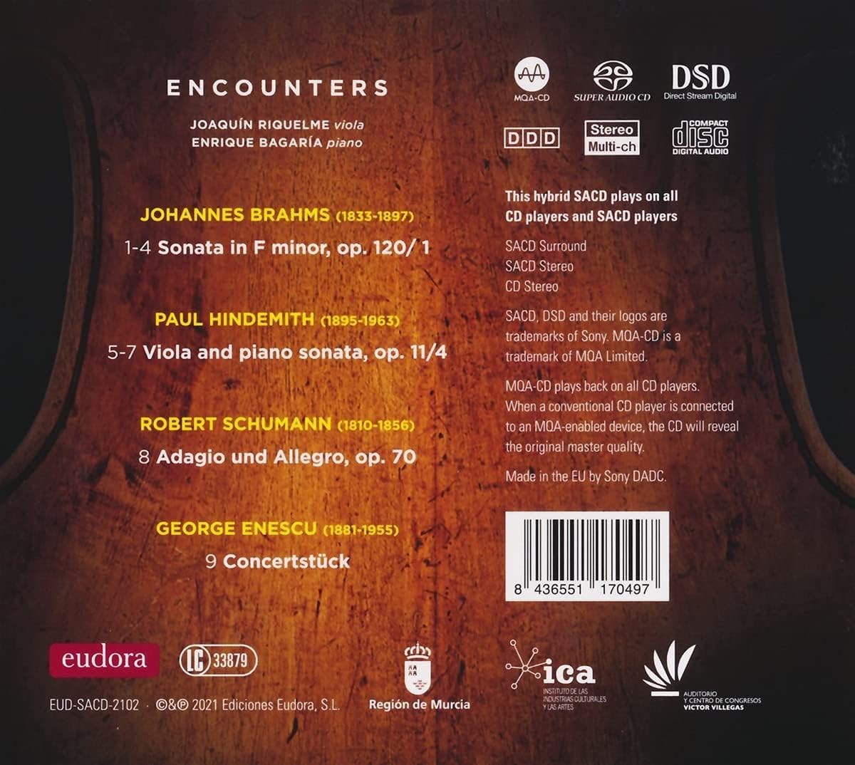 Joaquin Riquelme & Enrique Bagaria - Encounters (SACD)