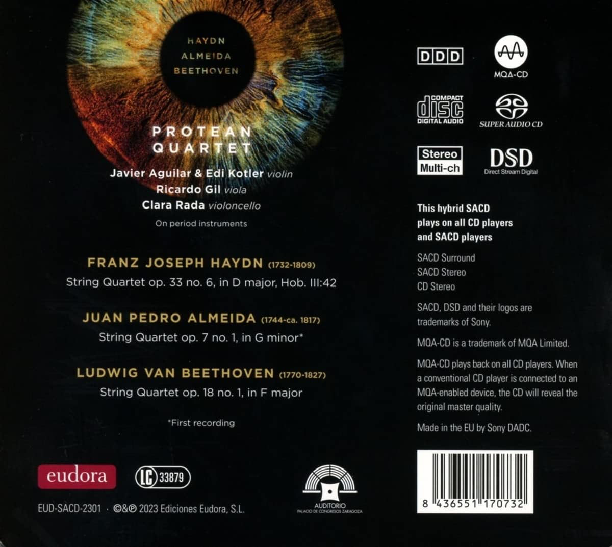 Protean Quartet: Haydn, Almeida & Beethoven (SACD)