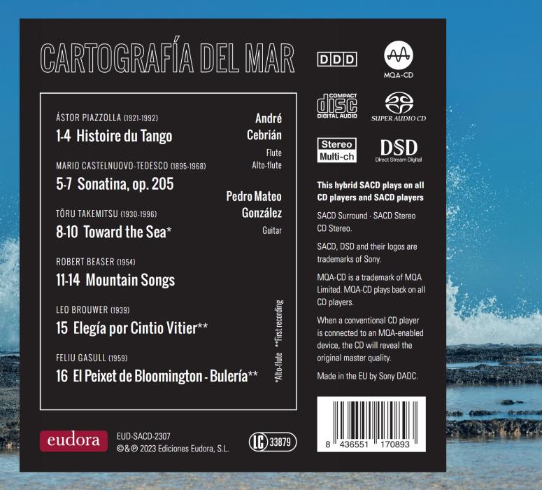 Andre Cebrian - Cartografia del Mar (SACD)
