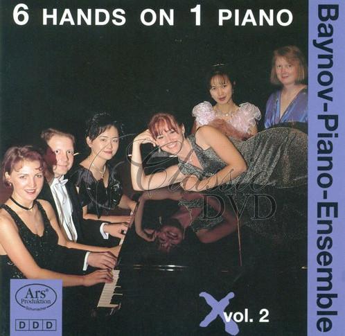 Baynov Piano Ensemble - 6 Hands on 1 Piano (CD)